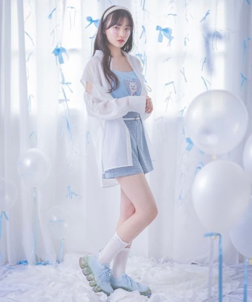 repipi armario（レピピ アルマリオ）の「【girly line】iDOLキュロット（その他パンツ・キッズ・ブルー系その他/グレー/ブラック・SMALL/MEDIUM/LARGE）」の15枚目の写真