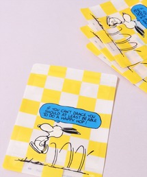 PEANUTS（ピーナッツ）の「(OS)【PEANUTS】【4枚セット】マチ付き ストレージバッグ/保存袋（キッチンツール）」