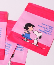 PEANUTS（ピーナッツ）の「(OS)【PEANUTS】【4枚セット】マチ付き ストレージバッグ/保存袋（キッチンツール）」