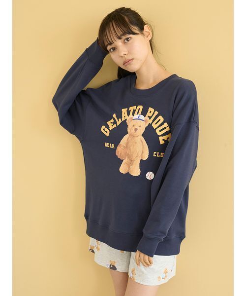 セール】スポーティーベア総柄ショートパンツ（ルームウェア/パジャマ