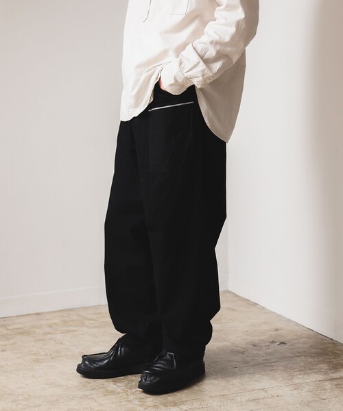 fennica(フェニカ)の「【別注】HAVERSACK / ブラックデニム セルビッジ パンツ(その他パンツ・メンズ・ブラック・L/XL)」の1枚目の写真