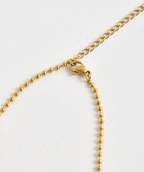 RIVE DROITE(リヴドロワ)の「【R.good(アールドットグッド)】ボールチェーンアクセントネックレス(ネックレス・レディース・シルバー/ゴールド・FREE)」の15枚目の写真