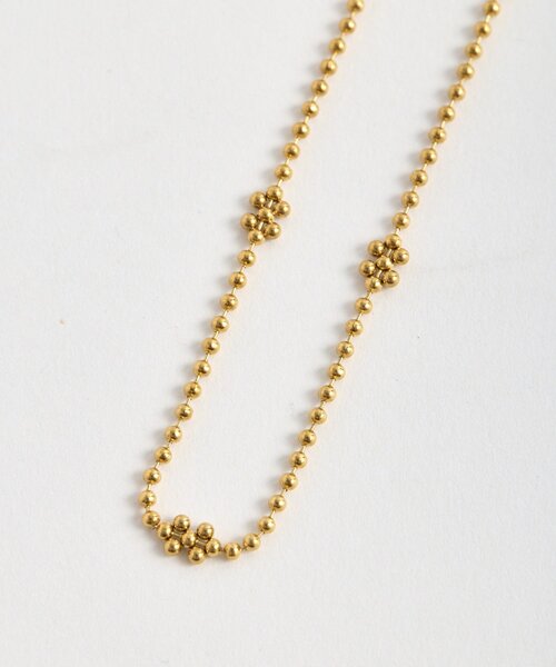RIVE DROITE(リヴドロワ)の「【R.good(アールドットグッド)】ボールチェーンアクセントネックレス(ネックレス・レディース・シルバー/ゴールド・FREE)」の5枚目の写真