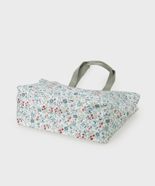 LAURA ASHLEY(ローラアシュレイ)の「【撥水加工/キャリーセット可】ロサ サンクタ柄 トラベル トートバッグ(トートバッグ・レディース・アイボリー系/ピンク系その他/ブルー系5・00)」の16枚目の写真