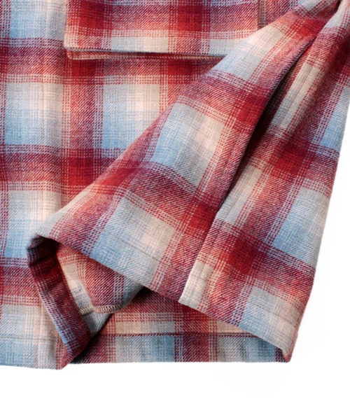 Universal Style Wear（ユニバーサルスタイルウェア）の「Universal Style Wear チェックライトファティーグシャツ（シャツ/ブラウス・メンズ・イエロー×ブラック/その他/ブラウン/キャメル・MEDIUM/LARGE/X-LARGE）」の18枚目の写真