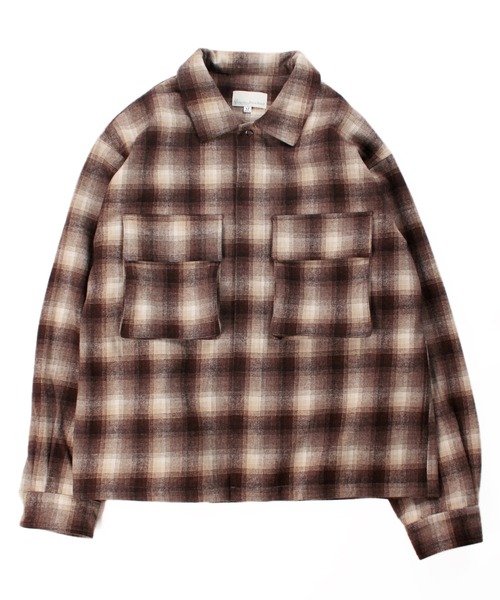 Universal Style Wear（ユニバーサルスタイルウェア）の「Universal Style Wear チェックライトファティーグシャツ（シャツ/ブラウス・メンズ・イエロー×ブラック/その他/ブラウン/キャメル・MEDIUM/LARGE/X-LARGE）」の20枚目の写真