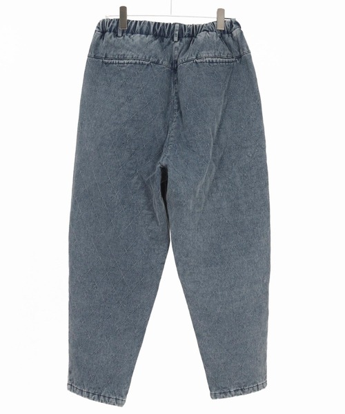 CAMBIO（カンビオ）の「mp14014- Denim Quilting Balloon Pants バルーンパンツ(CAM25AW-010)（その他パンツ・メンズ・ライトインディゴブルー/インディゴブルー・S/M/L）」の17枚目の写真