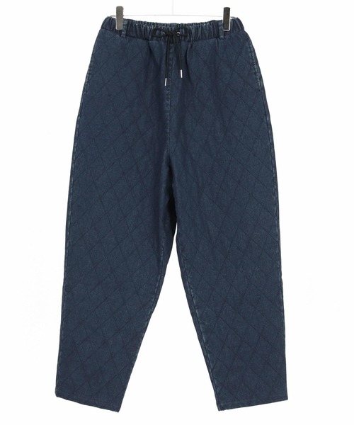 CAMBIO（カンビオ）の「mp14014- Denim Quilting Balloon Pants バルーンパンツ(CAM25AW-010)（その他パンツ・メンズ・ライトインディゴブルー/インディゴブルー・S/M/L）」の18枚目の写真