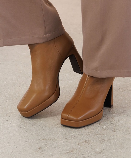 NICAL（ニカル）の「【NICAL】プラットフォームブーツ/554413（ブーツ・レディース・ブラック/ブラウン/グレー・X-LARGE/SMALL/MEDIUM/LARGE）」の14枚目の写真