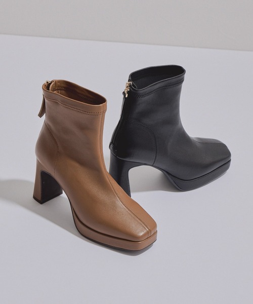 NICAL（ニカル）の「【NICAL】プラットフォームブーツ/554413（ブーツ・レディース・ブラック/ブラウン/グレー・X-LARGE/SMALL/MEDIUM/LARGE）」の20枚目の写真