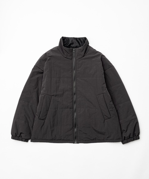 Loose ripstop padding blouson / ルーズリップストップ中綿ブルゾン