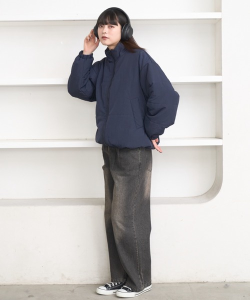 padding rib blouson/中綿リブブルゾン padding rib blouson/中綿リブブルゾン（ダウンジャケット/コート