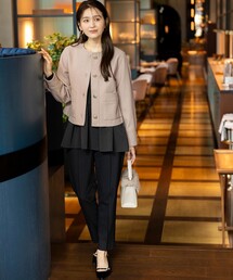 ANY SIS（エニィスィス）の「ビューティサーモ2WAYストレッチ テーパードパンツ（その他パンツ）」