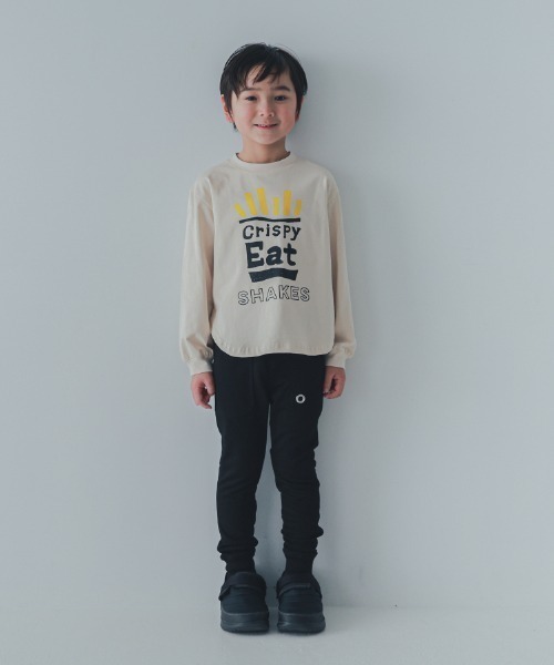 jeans-b 2nd(ジーンズベーセカンド)の「jeans-b 2nd/ジーンズベーセカンド EAT ロングTシャツ(Tシャツ/カットソー・キッズ・サンドベージュ/レッド/ブラック・120cm/130cm/140cm/150cm/160cm/110cm)」の15枚目の写真