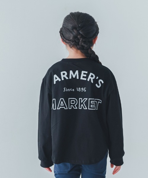 jeans-b 2nd(ジーンズベーセカンド)の「jeans-b 2nd/ジーンズベーセカンド EAT ロングTシャツ(Tシャツ/カットソー・キッズ・サンドベージュ/レッド/ブラック・120cm/130cm/140cm/150cm/160cm/110cm)」の16枚目の写真