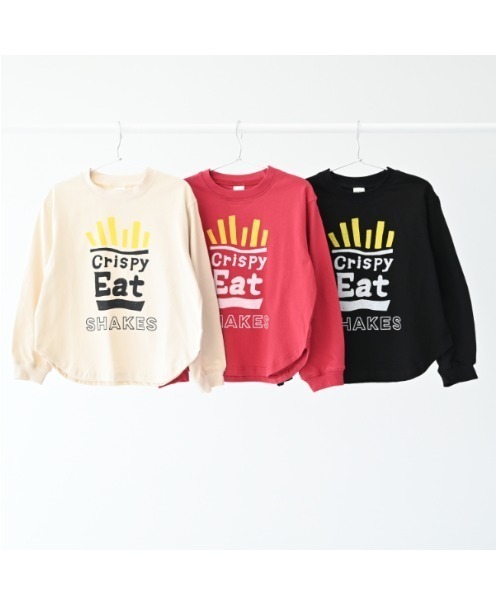 jeans-b 2nd(ジーンズベーセカンド)の「jeans-b 2nd/ジーンズベーセカンド EAT ロングTシャツ(Tシャツ/カットソー・キッズ・サンドベージュ/レッド/ブラック・120cm/130cm/140cm/150cm/160cm/110cm)」の18枚目の写真