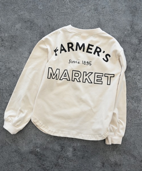 jeans-b 2nd(ジーンズベーセカンド)の「jeans-b 2nd/ジーンズベーセカンド EAT ロングTシャツ(Tシャツ/カットソー・キッズ・サンドベージュ/レッド/ブラック・120cm/130cm/140cm/150cm/160cm/110cm)」の21枚目の写真