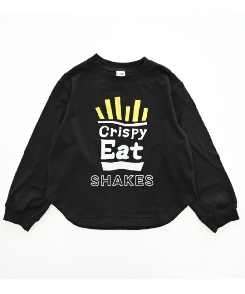 jeans-b 2nd(ジーンズベーセカンド)の「jeans-b 2nd/ジーンズベーセカンド EAT ロングTシャツ(Tシャツ/カットソー・キッズ・サンドベージュ/レッド/ブラック・120cm/130cm/140cm/150cm/160cm/110cm)」の6枚目の写真