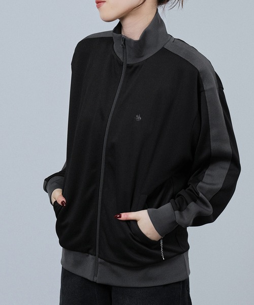 POLO BCS(ポロ ビーシーエス)の「POLO British Country Spirit トラックジャケット(ブルゾン・レディース・ネイビー/ブラック/アイボリー・L/M)」の2枚目の写真