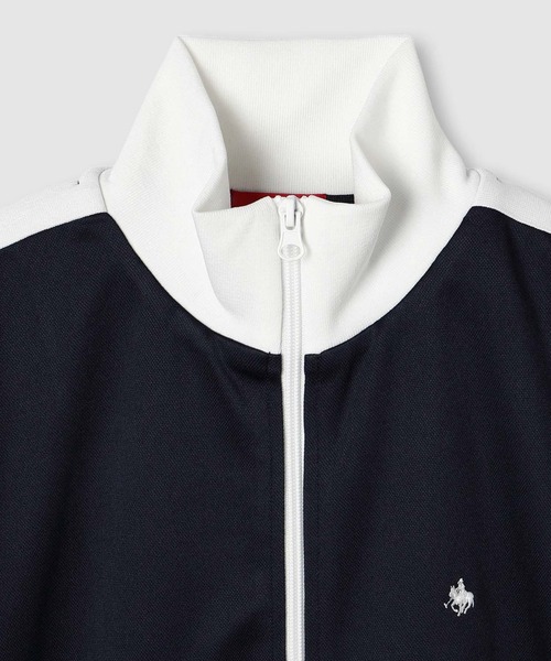POLO BCS(ポロ ビーシーエス)の「POLO British Country Spirit トラックジャケット(ブルゾン・レディース・ネイビー/ブラック/アイボリー・L/M)」の6枚目の写真