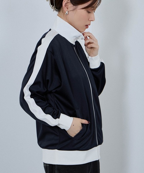 POLO BCS(ポロ ビーシーエス)の「POLO British Country Spirit トラックジャケット(ブルゾン・レディース・ネイビー/ブラック/アイボリー・L/M)」の13枚目の写真