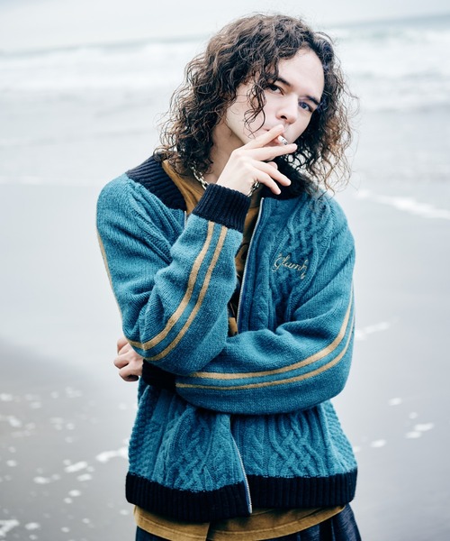 glamb(O)Knit Line Jersey / jbgCW[W[(jbg/Z[^[)