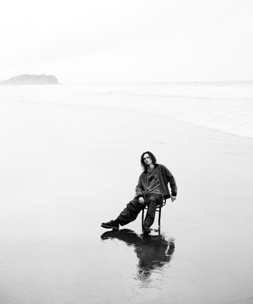 glamb（グラム）の「Knit Line Jersey / ニットラインジャージー（ニット/セーター・メンズ・ブラック/ブルー・M/L）」の15枚目の写真