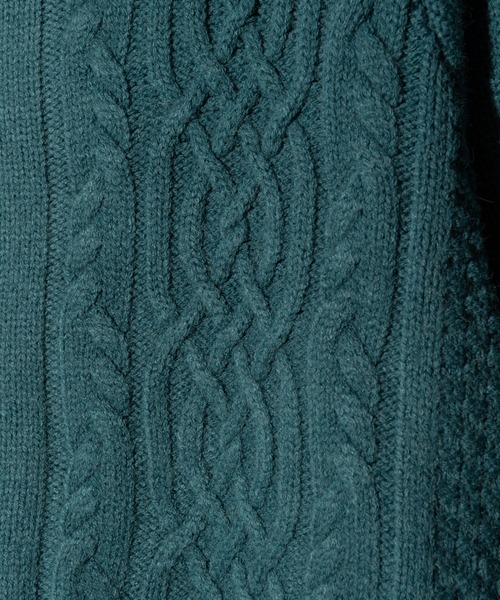 glamb（グラム）の「Knit Line Jersey / ニットラインジャージー（ニット/セーター・メンズ・ブラック/ブルー・M/L）」の20枚目の写真