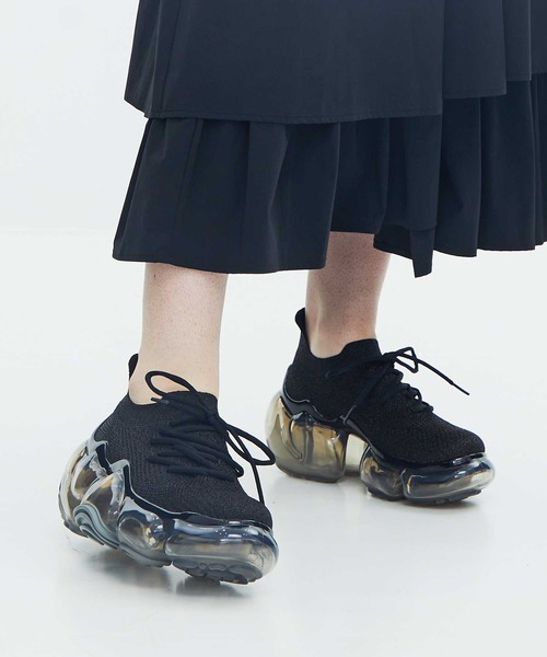 grounds(グラウンズ)の「【grounds/グラウンズ】MOOPIE GLITTER for THE TOKYO/別注/スニーカー/厚底(スニーカー・レディース・ブラック/ホワイト/グレー・38/37/40/39)」の13枚目の写真