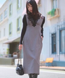 Feroux | 美シルエットレース ジャンパースカート(スカート)