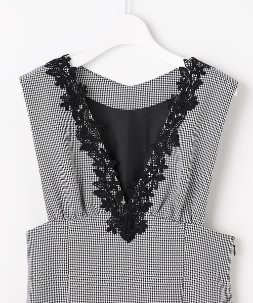 Feroux（フェルゥ）の「美シルエットレース ジャンパースカート（スカート・レディース・ホワイト系2/グレー系・MEDIUM/SMALL）」の11枚目の写真