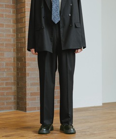 UNISEX》Side Line Twill Straight Pants/サイドラインツイル