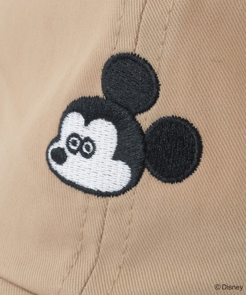 Disney（ディズニー）の「Mickey friend / バッジ付きCAP（キャップ・レディース・ベージュ・FREE）」の10枚目の写真