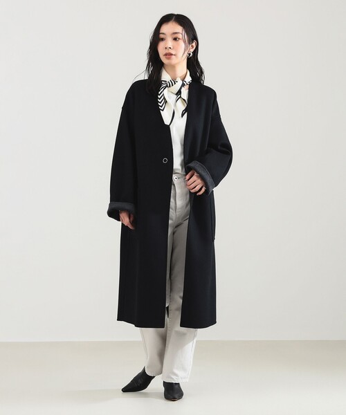 セール】【1/9値下げ】【ビームスの百名品】リバー Vネック ロング