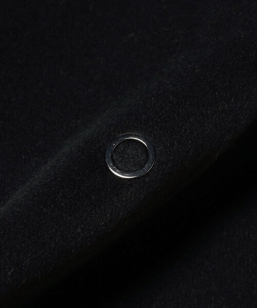 Demi-Luxe BEAMS（デミルクス ビームス）の「【1/9値下げ】【ビームスの百名品】リバー Vネック ロングコート（ノーカラーコート・レディース・チャコールグレー/ベージュ・34/36/38）」の22枚目の写真