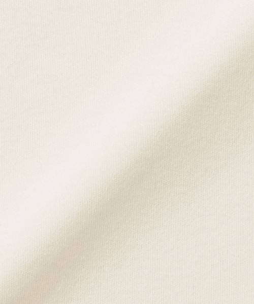 無印良品（ムジルシリョウヒン）の「ベビー　あたまするっと　両面起毛クルーネック長袖Ｔシャツ（Tシャツ/カットソー・キッズ・グレー系1/イエロー系/ネイビー系/ライトグリーン系/グレー系/オフホワイト・100/90/80）」の7枚目の写真