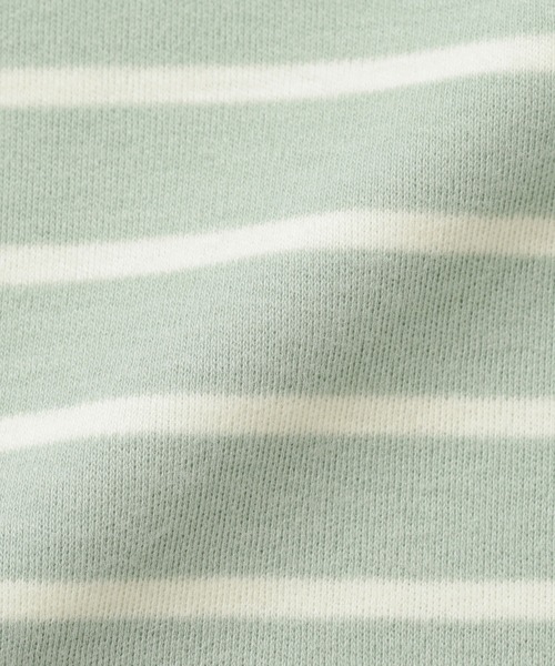 無印良品（ムジルシリョウヒン）の「ベビー　あたまするっと　両面起毛クルーネック長袖Ｔシャツ（Tシャツ/カットソー・キッズ・グレー系1/イエロー系/ネイビー系/ライトグリーン系/グレー系/オフホワイト・100/90/80）」の21枚目の写真