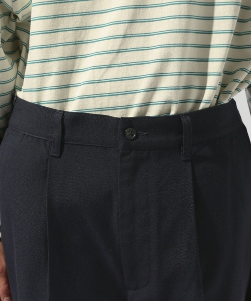 niko and...(ニコアンド)の「ワンタックストレートスラックス(スラックス・メンズ・ネイビー/ベージュ・MEDIUM/LARGE)」の16枚目の写真