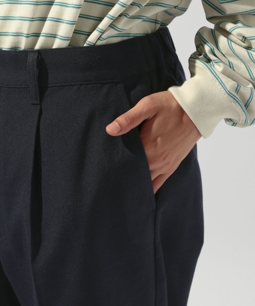 niko and...(ニコアンド)の「ワンタックストレートスラックス(スラックス・メンズ・ネイビー/ベージュ・MEDIUM/LARGE)」の17枚目の写真