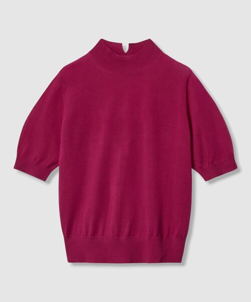 ANAYI(アナイ)の「スーパーファインメリノハイネック プルオーバー〈セットアップ対応商品〉(ニット/セーター・レディース・キャメル/ピンク/チャコールグレー/ネイビー・38)」の9枚目の写真