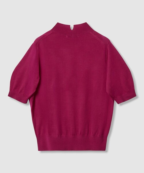 ANAYI(アナイ)の「スーパーファインメリノハイネック プルオーバー〈セットアップ対応商品〉(ニット/セーター・レディース・キャメル/ピンク/チャコールグレー/ネイビー・38)」の10枚目の写真