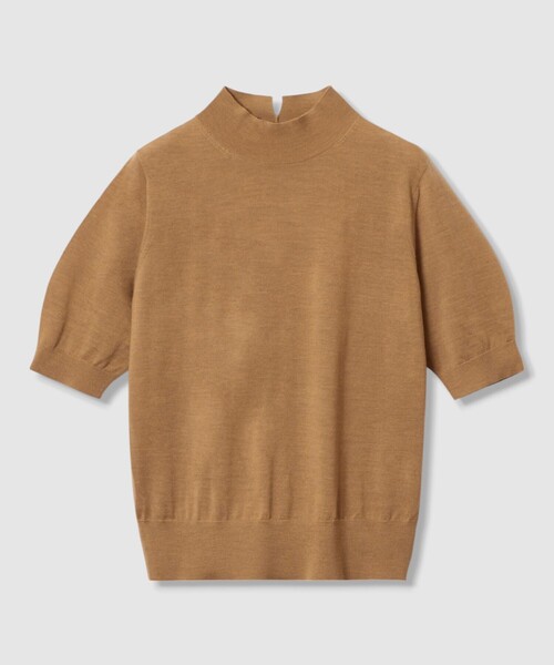 ANAYI(アナイ)の「スーパーファインメリノハイネック プルオーバー〈セットアップ対応商品〉(ニット/セーター・レディース・キャメル/ピンク/チャコールグレー/ネイビー・38)」の17枚目の写真