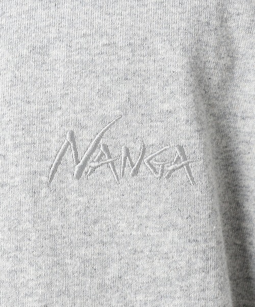 NANGA(ナンガ)の「NANGA×GrandPARK/ナンガ×グランドパーク別注バックプリントドローコードロングスリーブTシャツ(Tシャツ/カットソー・メンズ・グレー/ホワイト/ブラック・LARGE/MEDIUM/SMALL)」の9枚目の写真