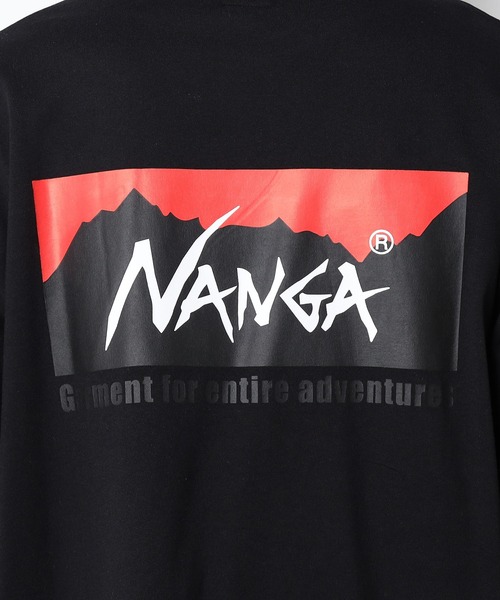 NANGA(ナンガ)の「NANGA×GrandPARK/ナンガ×グランドパーク別注バックプリントドローコードロングスリーブTシャツ(Tシャツ/カットソー・メンズ・グレー/ホワイト/ブラック・LARGE/MEDIUM/SMALL)」の22枚目の写真
