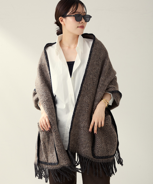 新品サルセーションShawl with Openin ショール 135 スポーツ salsation サルセーション Shawl with Openin ショール