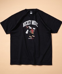 JUGLANS（ユグランス）の「【Disney】カウボーイ ミッキー グーフィー プリント/半袖Tシャツ/ディズニー（Tシャツ/カットソー）」