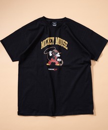 【Disney】カウボーイ ミッキー グーフィー プリント/半袖Tシャツ/ディズニー
