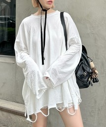 Alley Tokyo | ダメージBIGロンT(Tシャツ/カットソー)