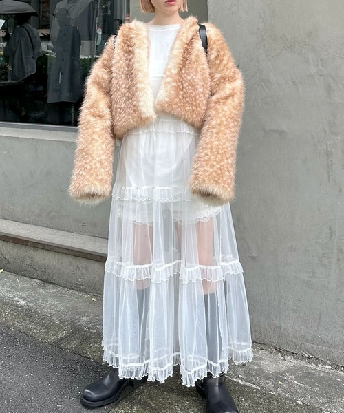 Alley Tokyo（アリートーキョー）の「ダメージBIGロンT（Tシャツ/カットソー・レディース・オフホワイト/スミクロ/ピンク・FREE）」の16枚目の写真