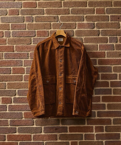 SHIPS: AUTHENTIC ダブルポケット コーデュロイ シャツ アウター